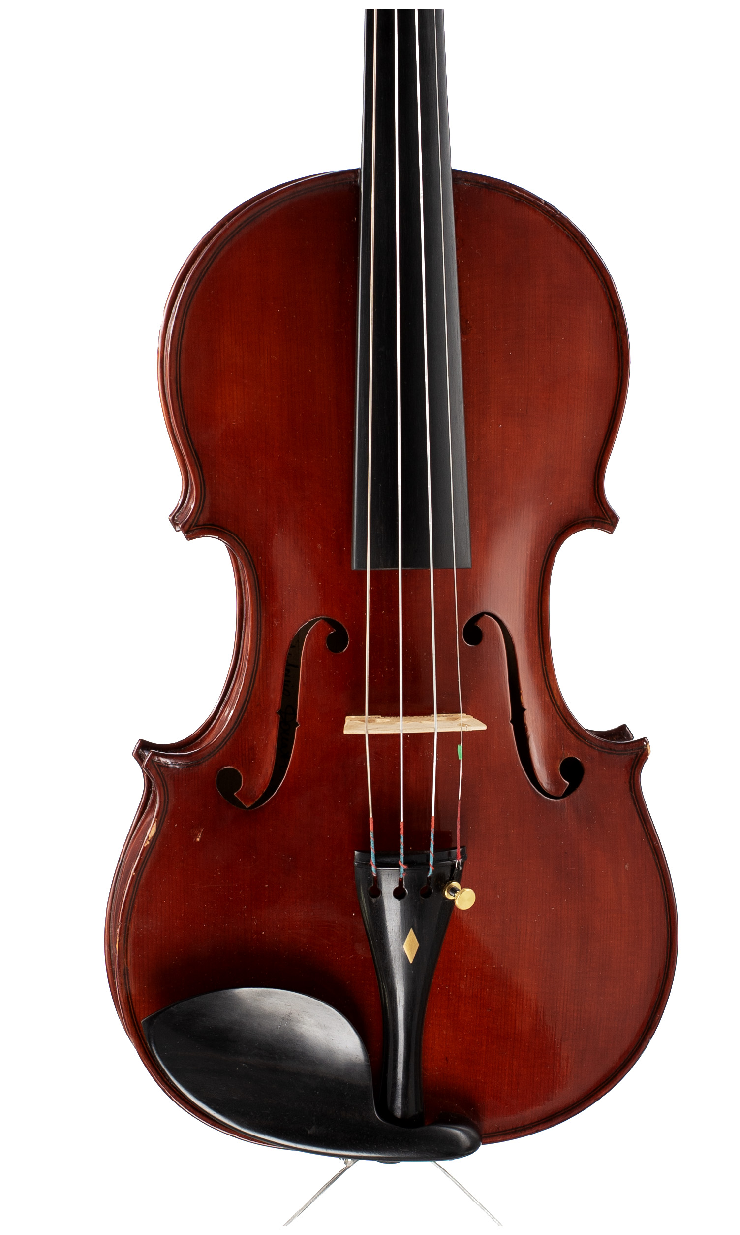 A violin by Antonio Donato, New York, 2002 — angled view, 10°