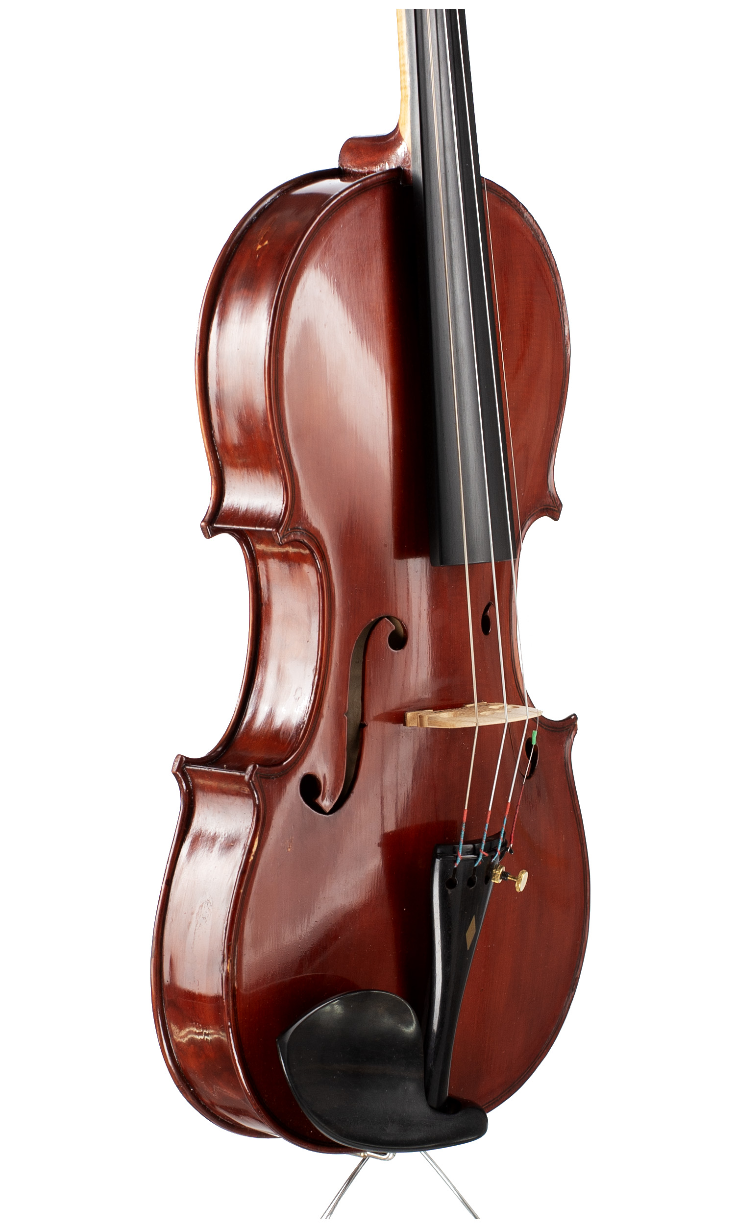 A violin by Antonio Donato, New York, 2002 — angled view, 50°