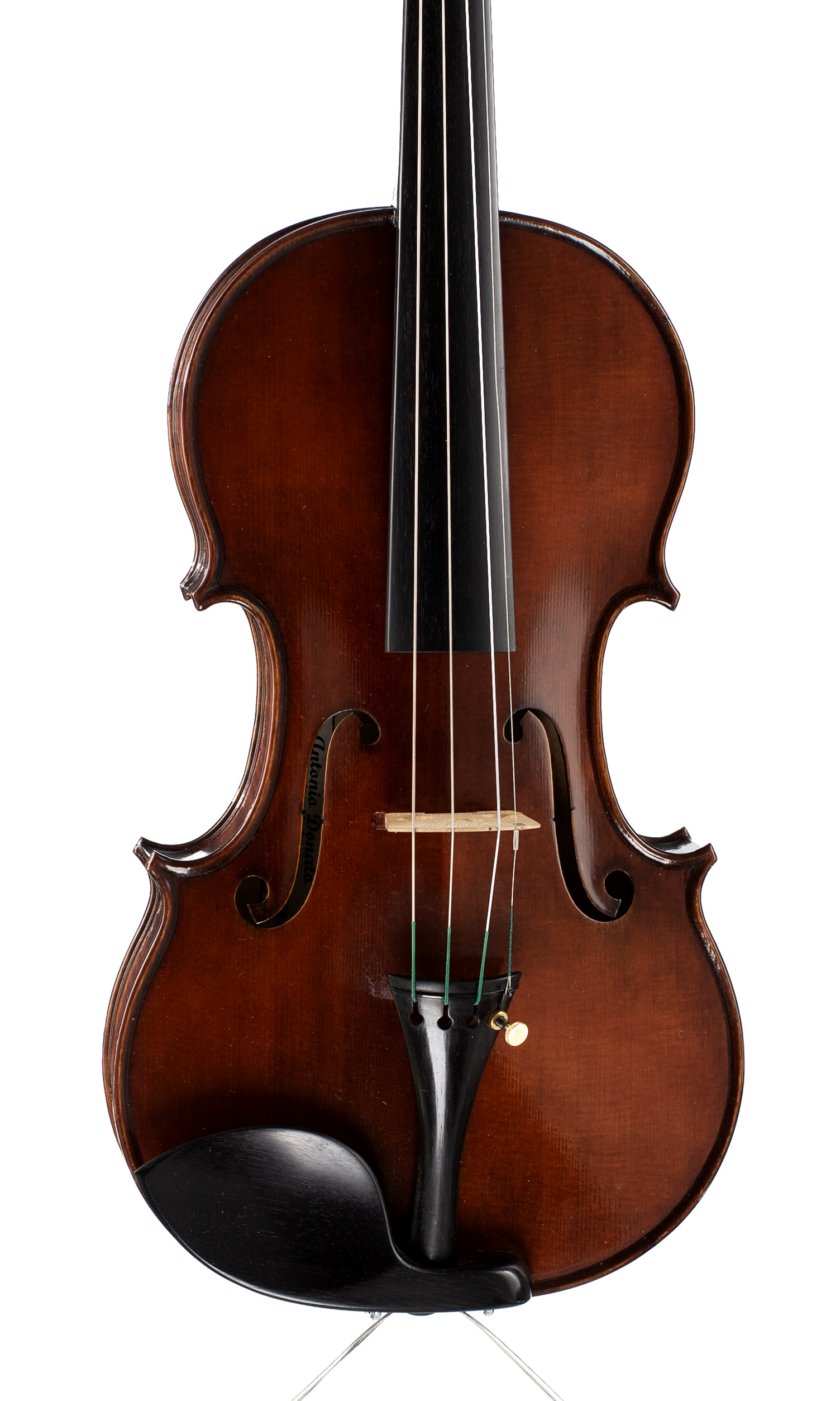 A violin by Antonio Donato, New York, 2006 — angled view, 10°