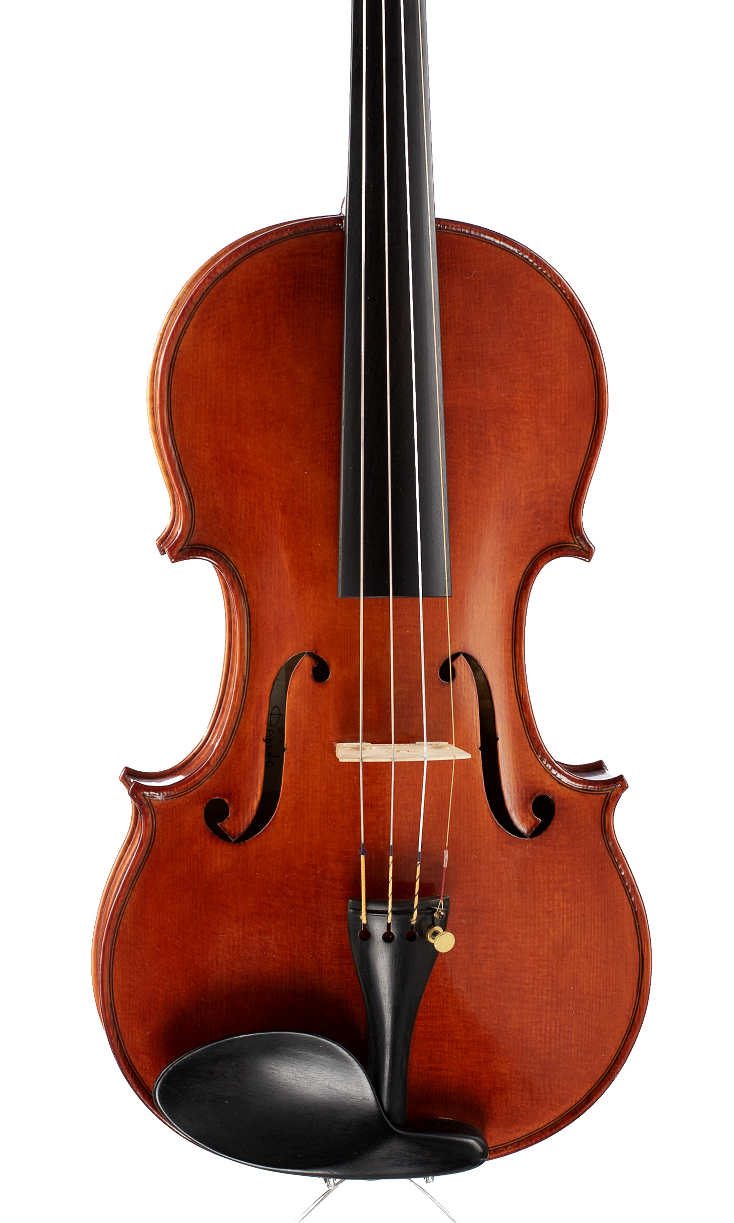 A violin by Antonio Donato, New York, 2004 — angled view, 10°