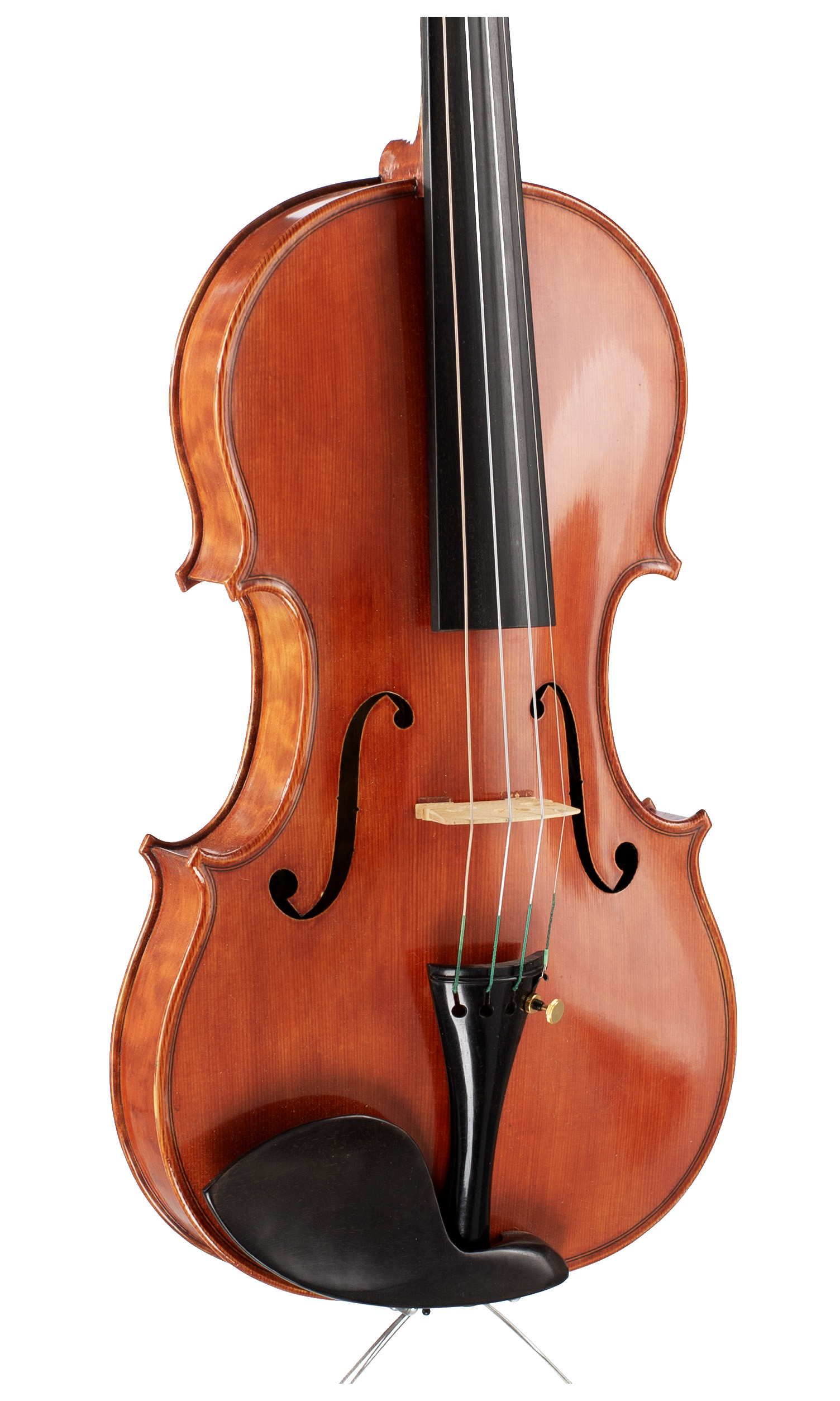A violin by Antonio Donato, New York, 2018 — angled view, 30°