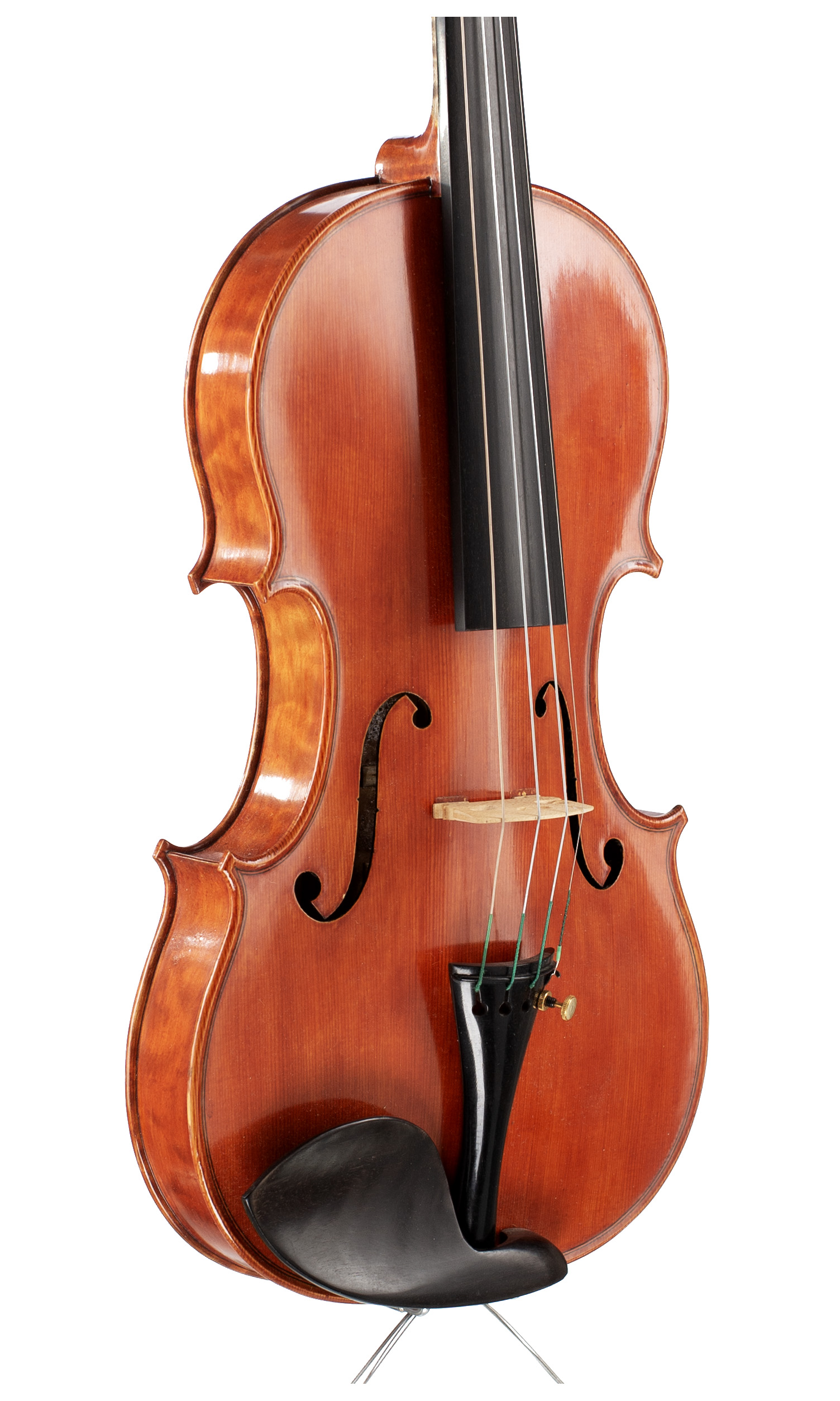 A violin by Antonio Donato, New York, 2018 — angled view, 40°