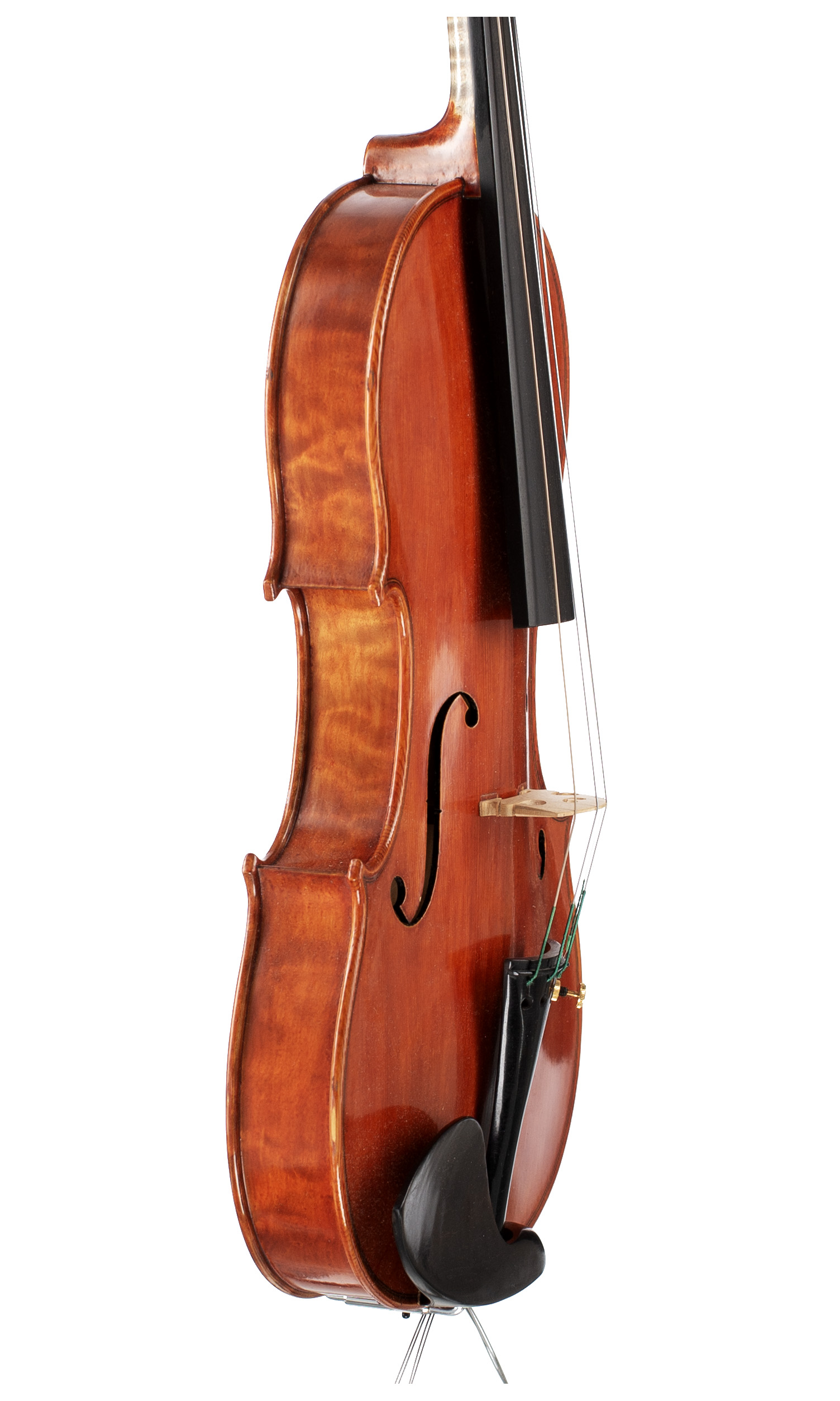 A violin by Antonio Donato, New York, 2018 — angled view, 70°