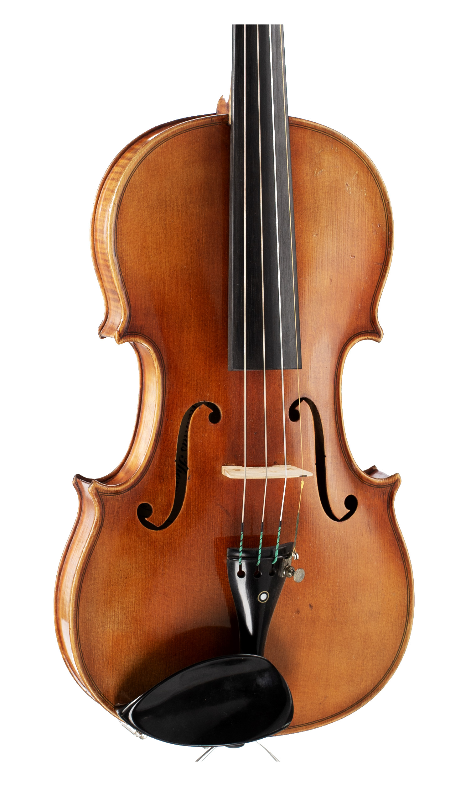 A violin by Mathias Thoma, Germany — angled view, 20°
