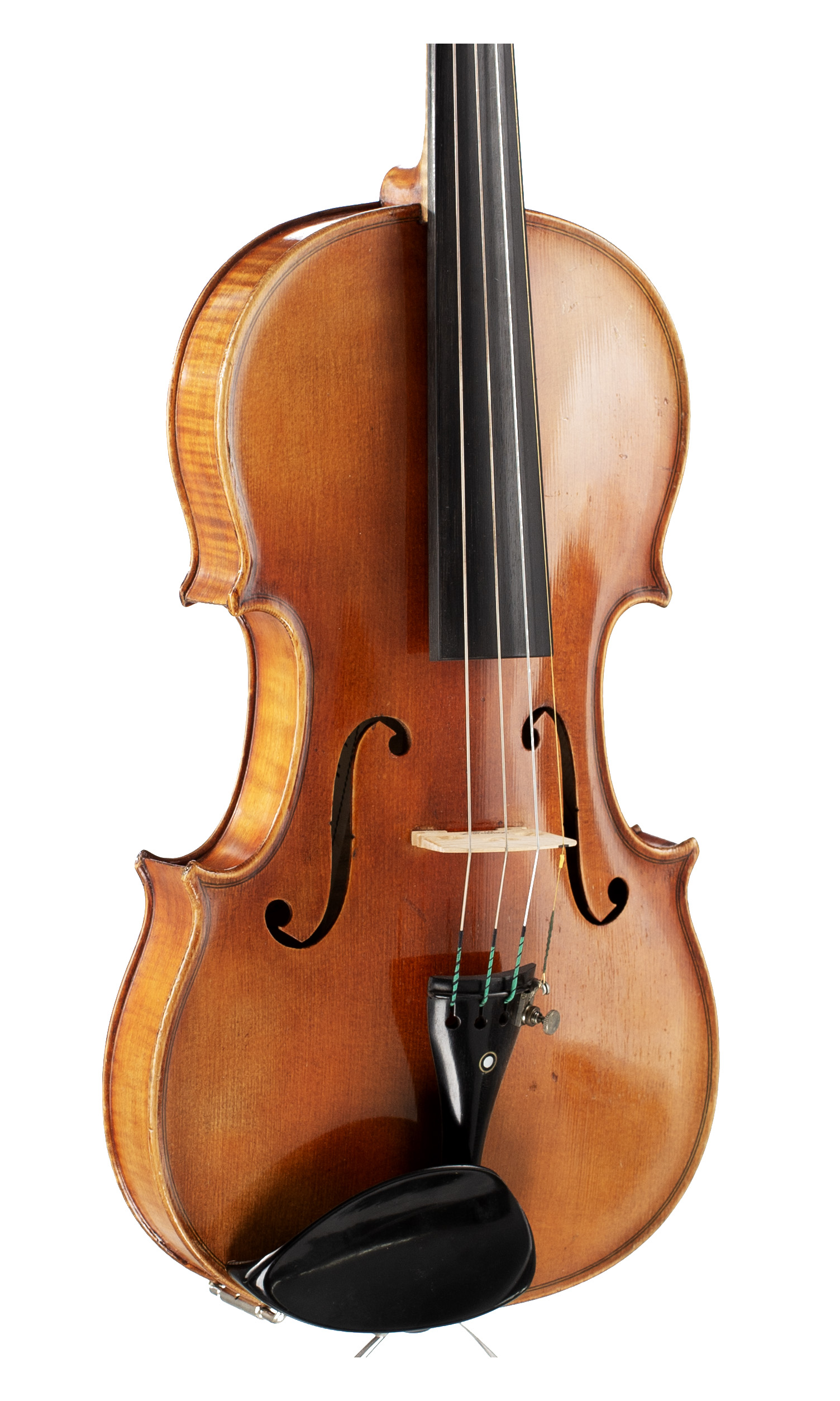 A violin by Mathias Thoma, Germany — angled view, 30°