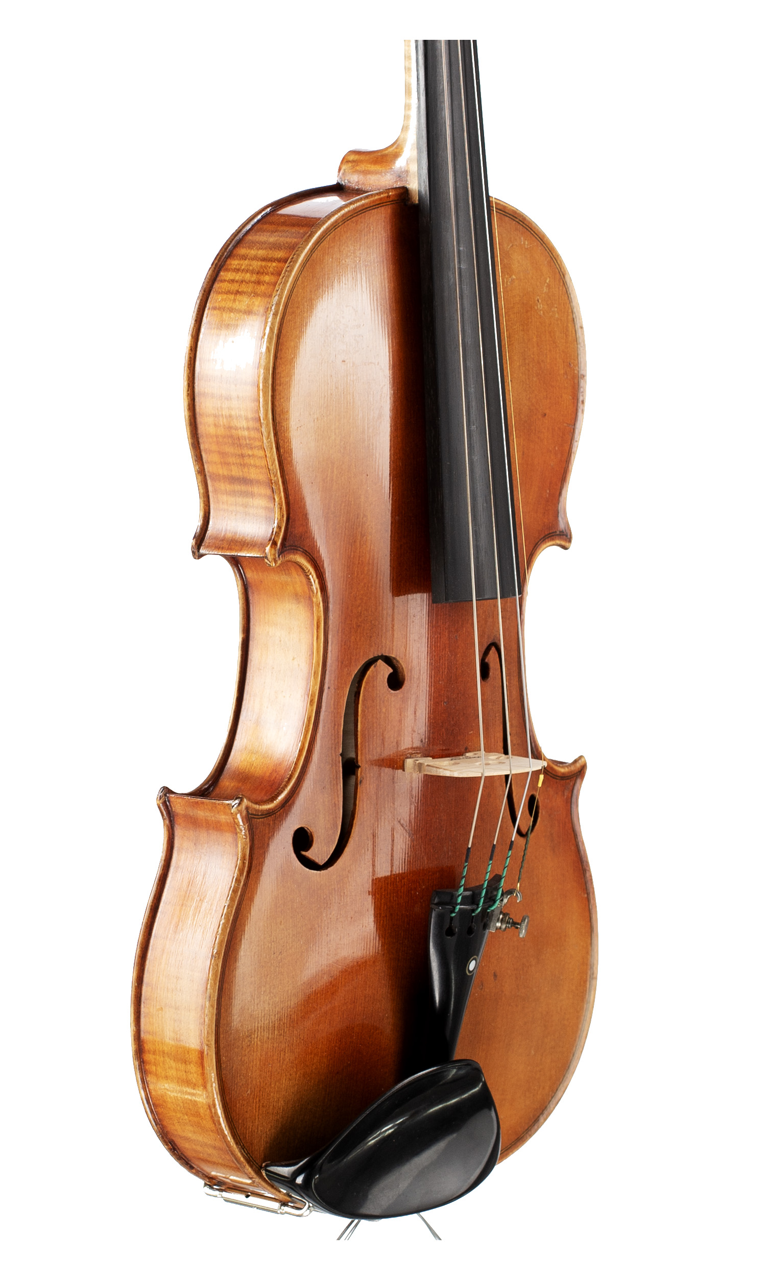 A violin by Mathias Thoma, Germany — angled view, 50°
