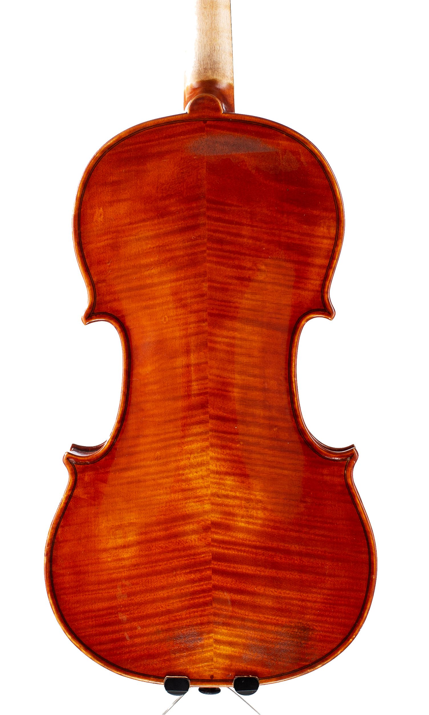 Violin by Michael Taylor, London, 1988 — back