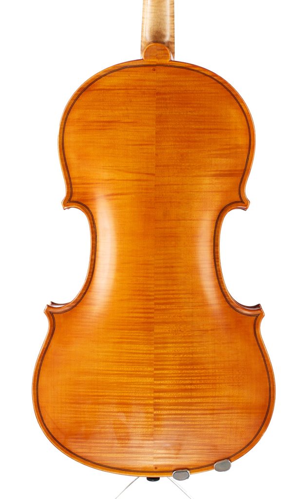 Viola by L. A. Perry, Wolverhampton, 1974 — back