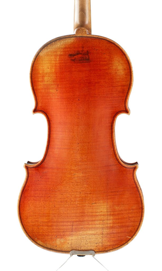 Violin, made for the Workshop of Jean Baptiste Vuillaume, Bordeaux, 1848 — back