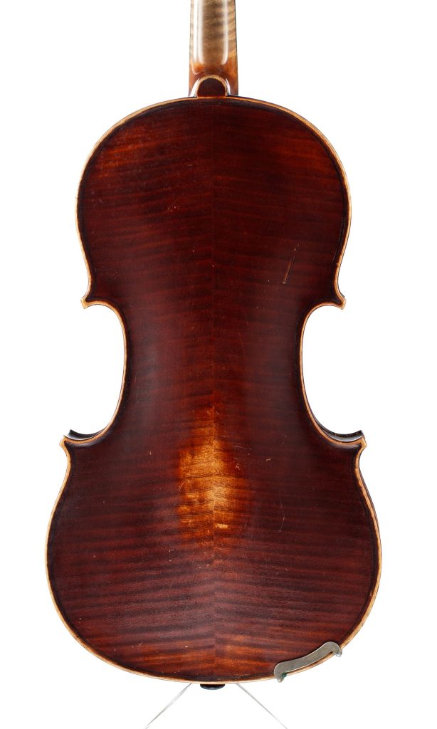 Violin by Frederick William Chanot, London, 1895 — back