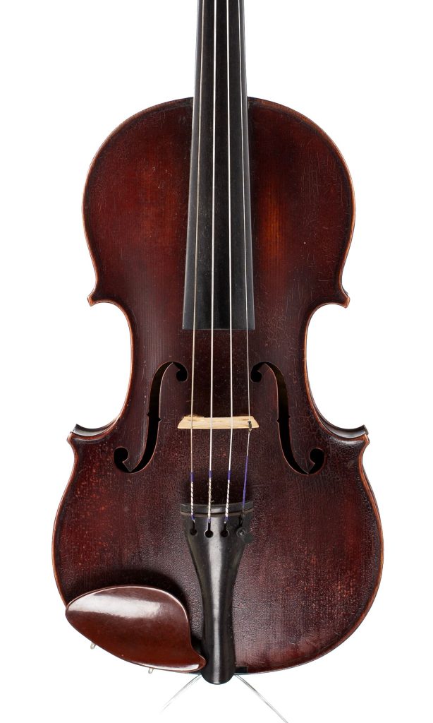 Violin by Frederick William Chanot, London, 1895 — front