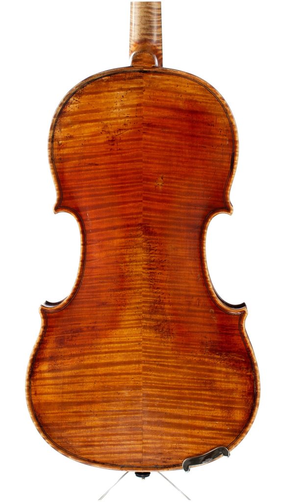 Violin, Workshop of Louis Dolling Jr, Markneukirchen, circa 1900 — back
