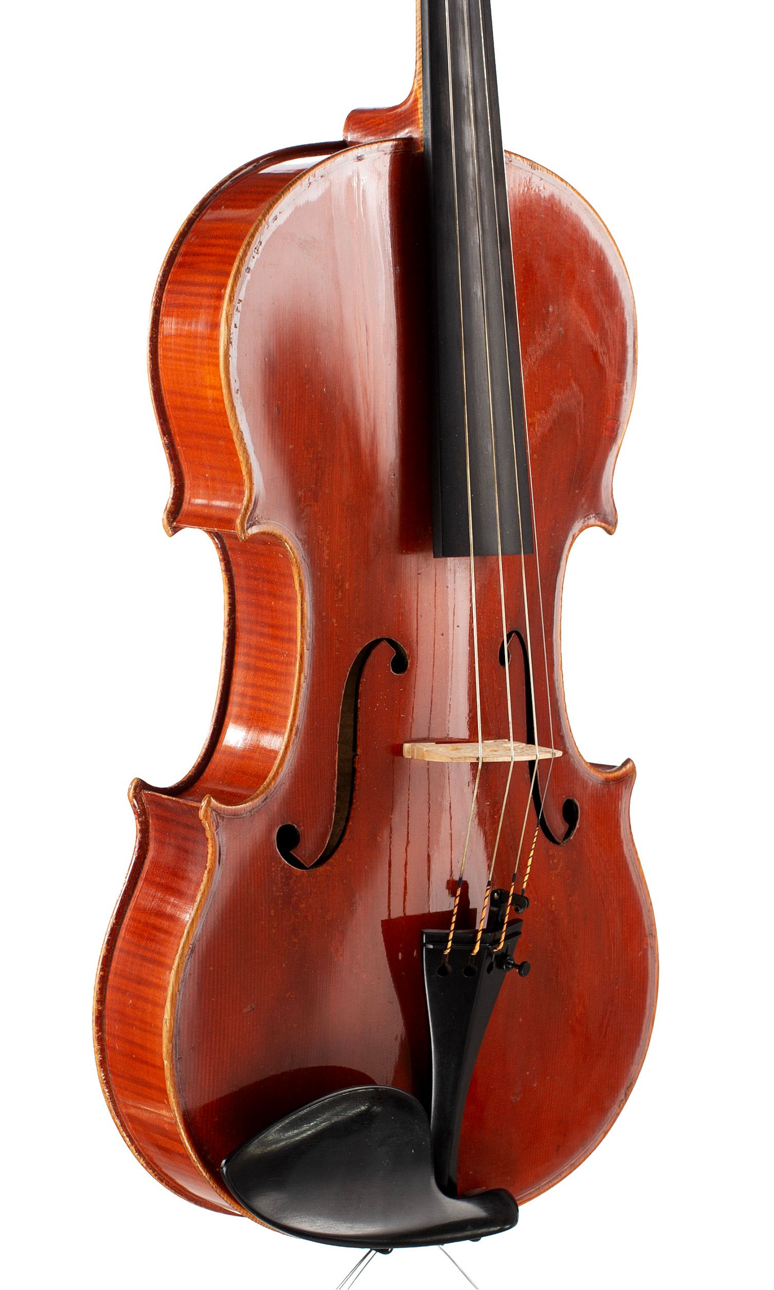 Viola, Workshop of Ernst Heinrich Roth, Bubenreuth, Erlangen, 1965 — angled view, 40°