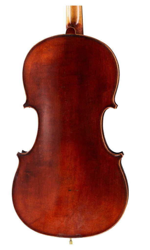 Violin, Workshop of Jérôme Thibouville-Lamy, Mirecourt, circa 1920 — back