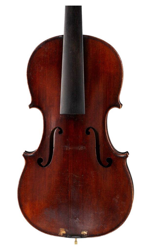 Violin, Workshop of Jérôme Thibouville-Lamy, Mirecourt, circa 1920 — front