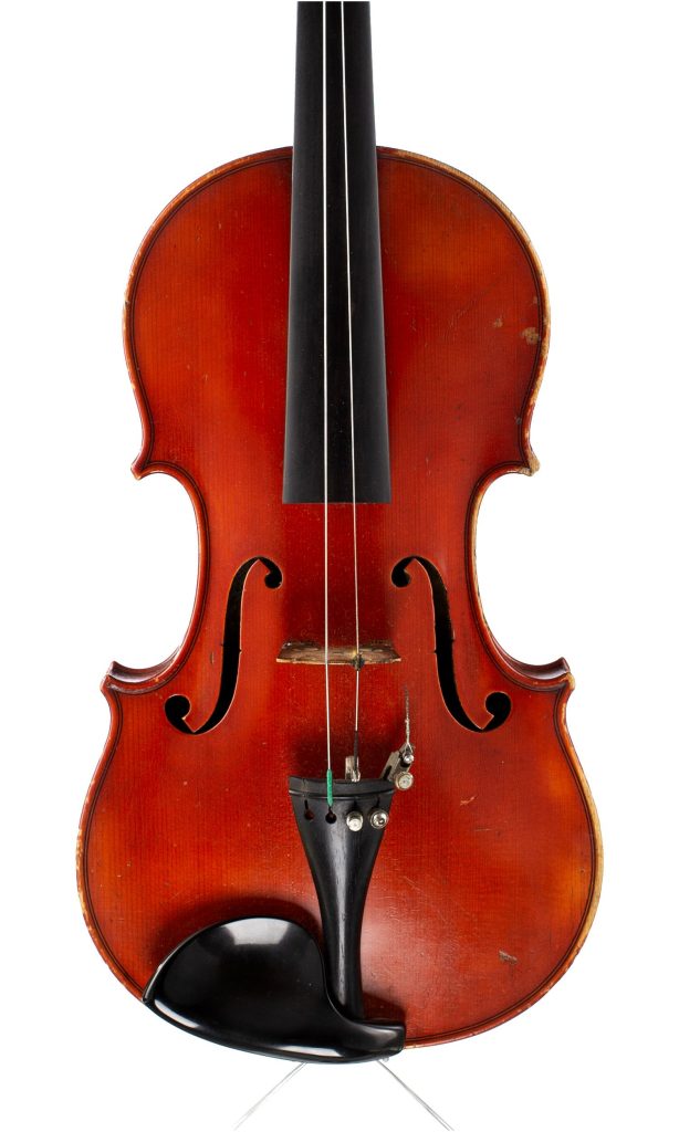 Violin by Paul Blanchard, Lyon, 1887 — front
