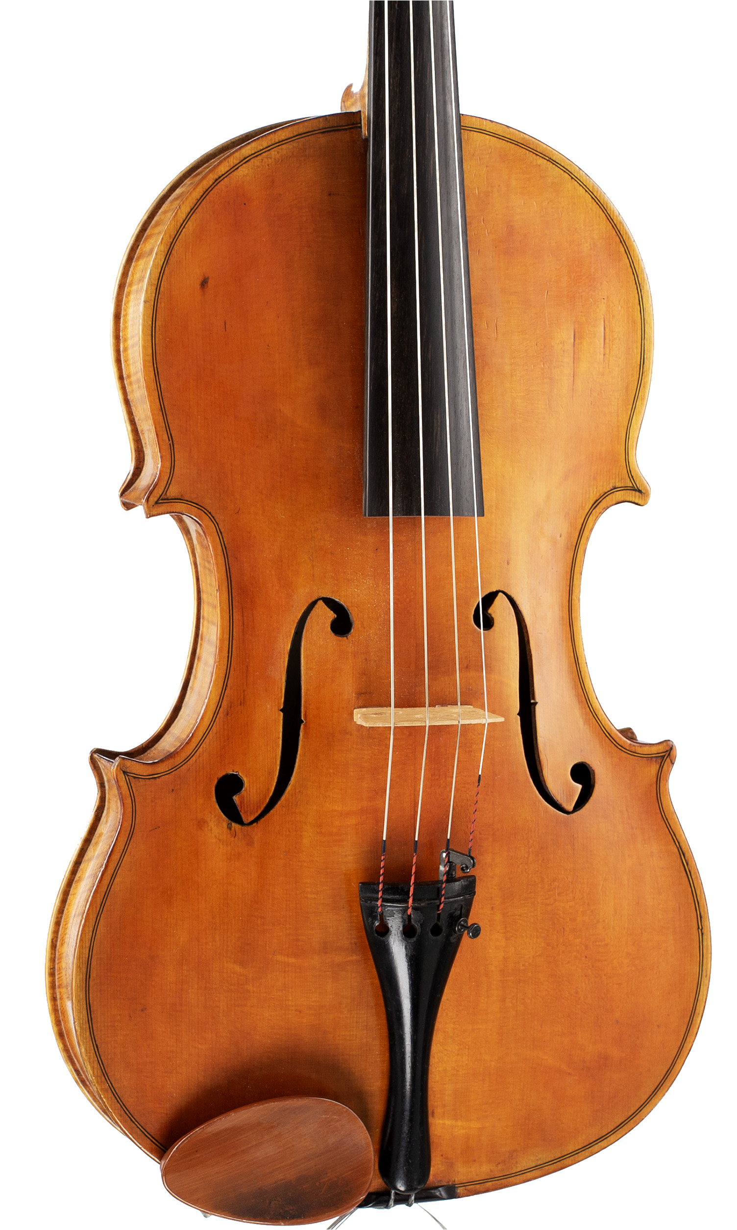 A viola by Alexander Youngson, Glasgow, 1960 — angled view, 20°