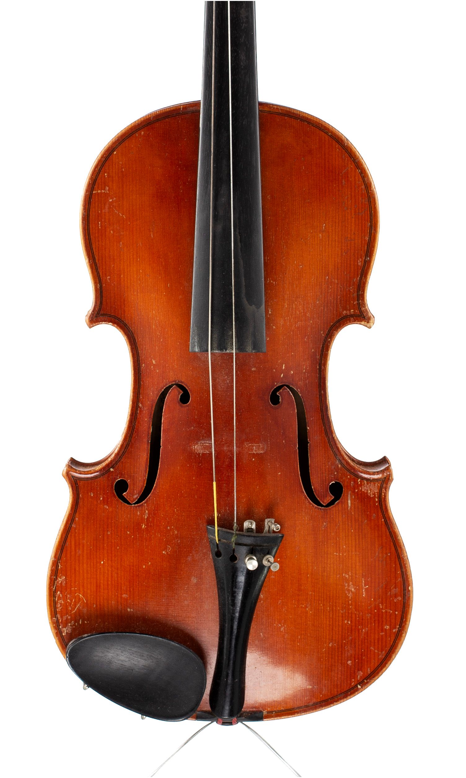 Violin, Workshop of Heinrich Th. Heberlein Jr., Markneukirchen, 1935 — front