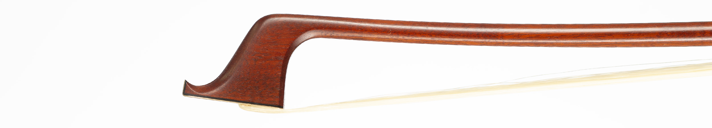 A gold-mounted cello bow by Howard Green, Fife, 2006 — head