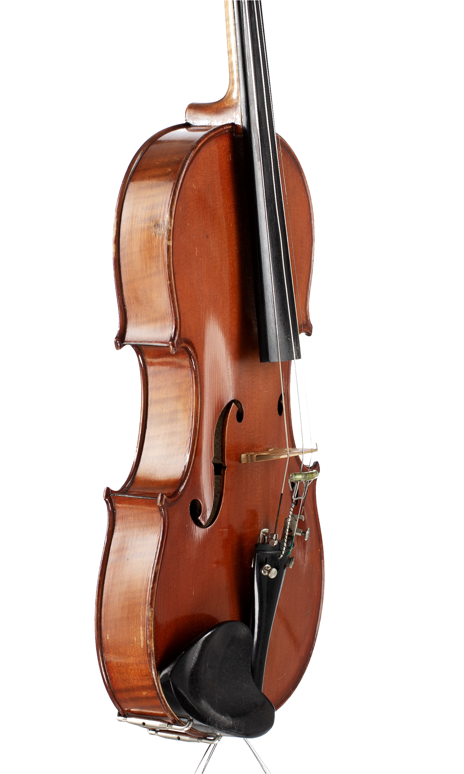 A violin by Charles Collin-Mezzin fils, Mirecourt, 1934 — angled view, 60°