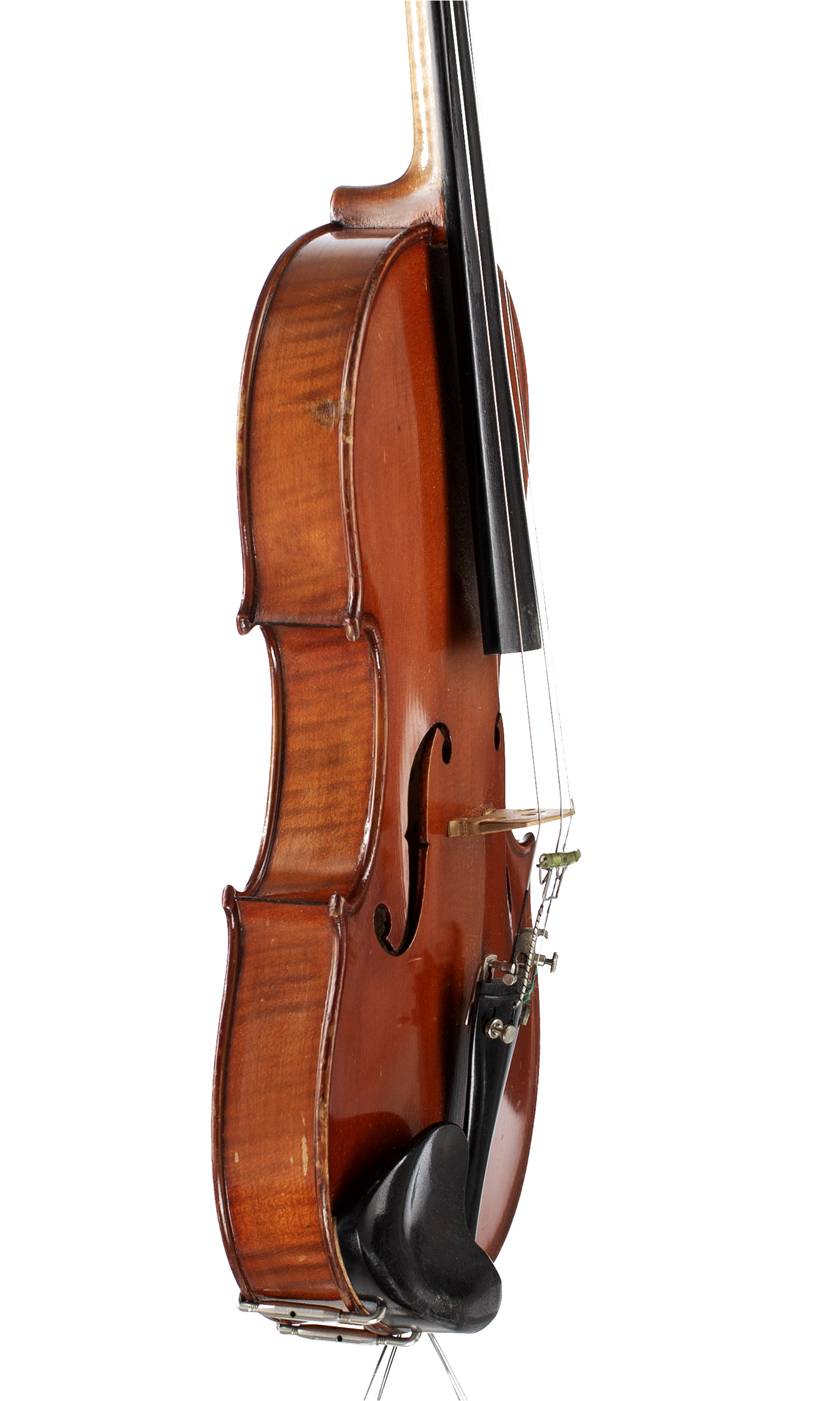 A violin by Charles Collin-Mezzin fils, Mirecourt, 1934 — angled view, 70°