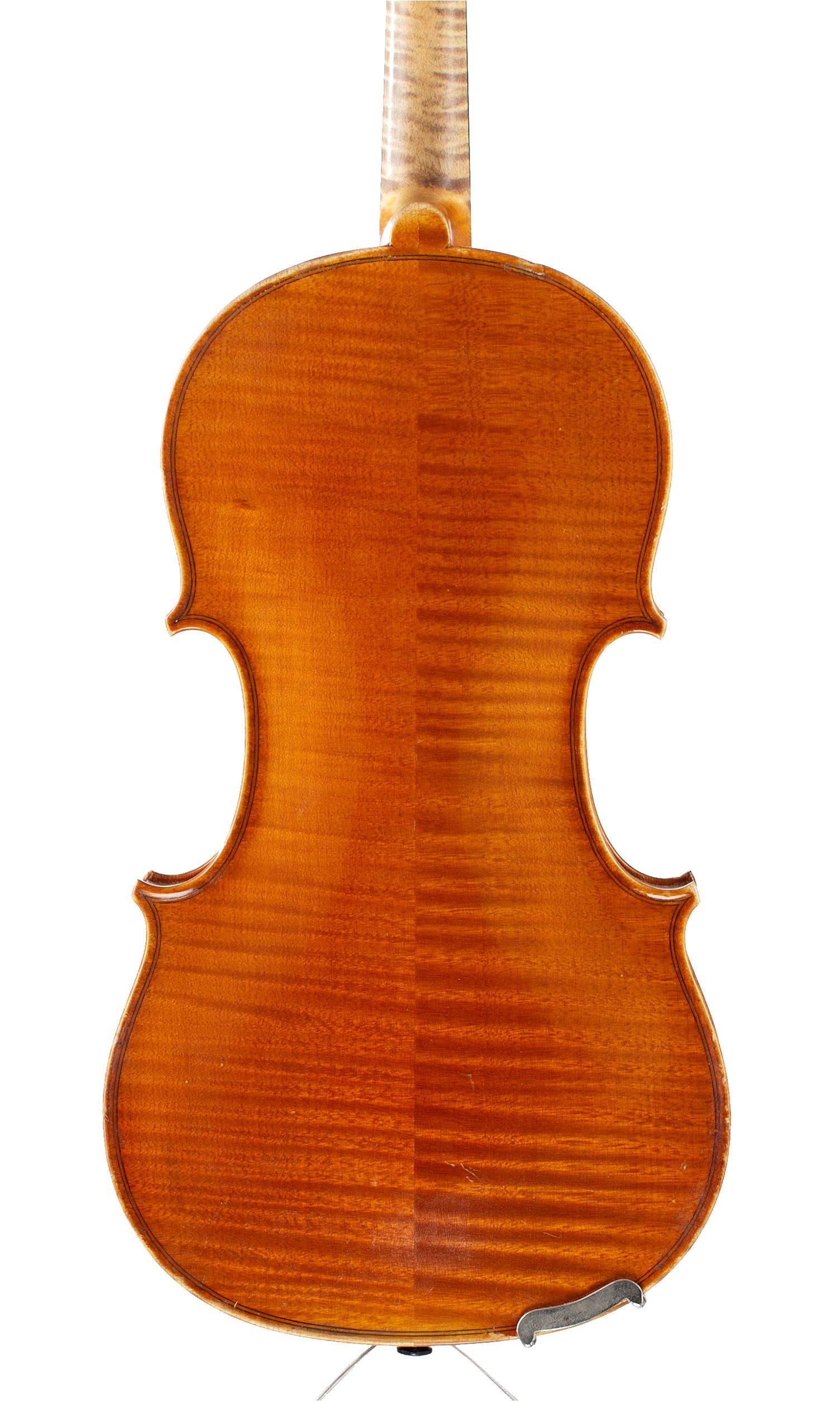 Violin by Victor Audinot, France, 1939 — back