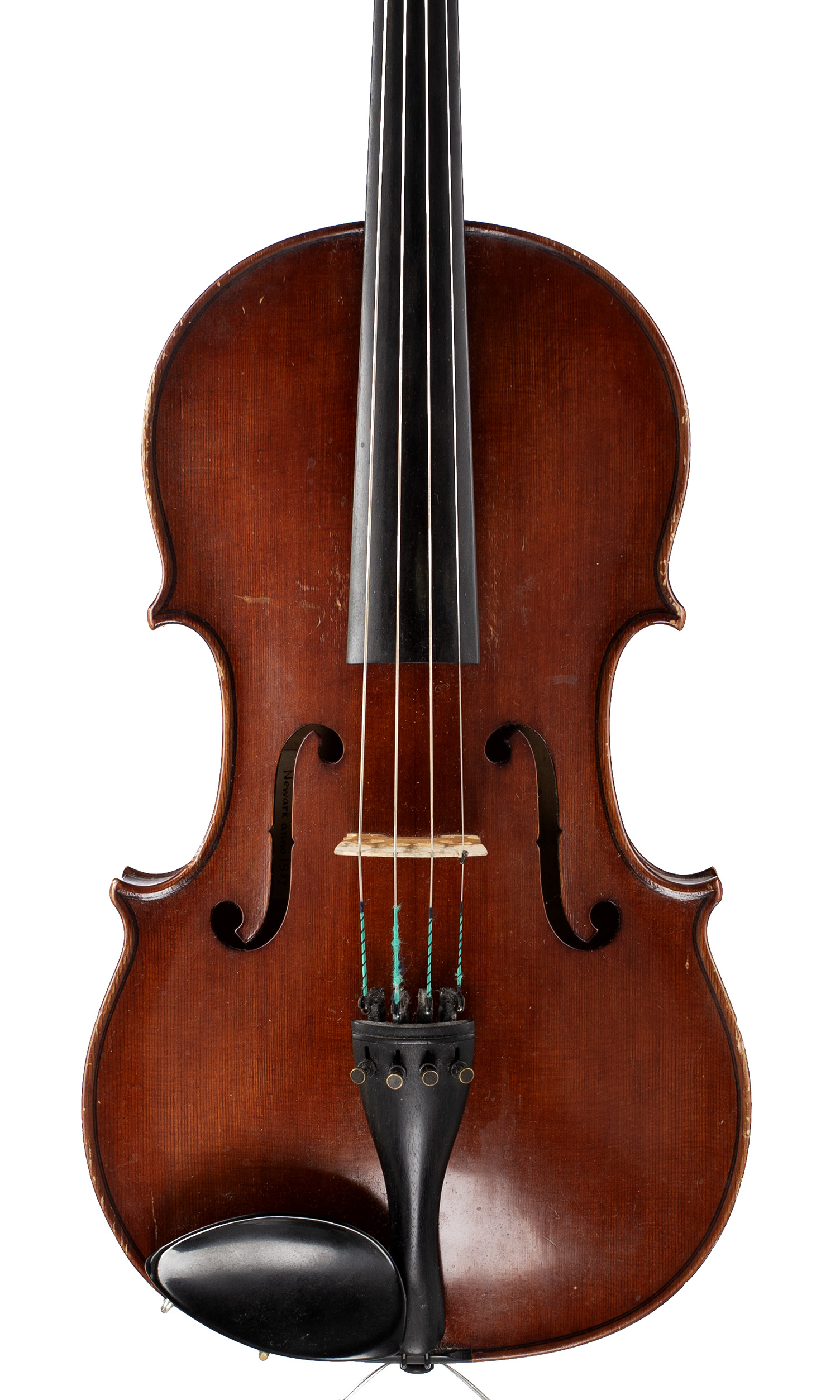 A viola by Phillip Cray, Newark, 1987 — front