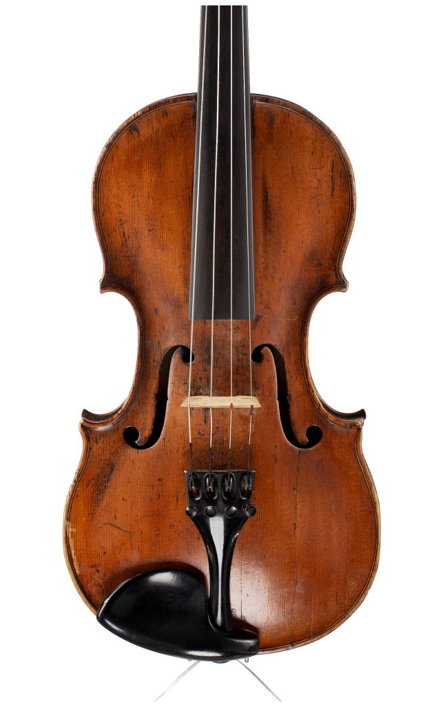 Violin, Workshop of Charles & Samuel Thompson, London, circa 1770 — front