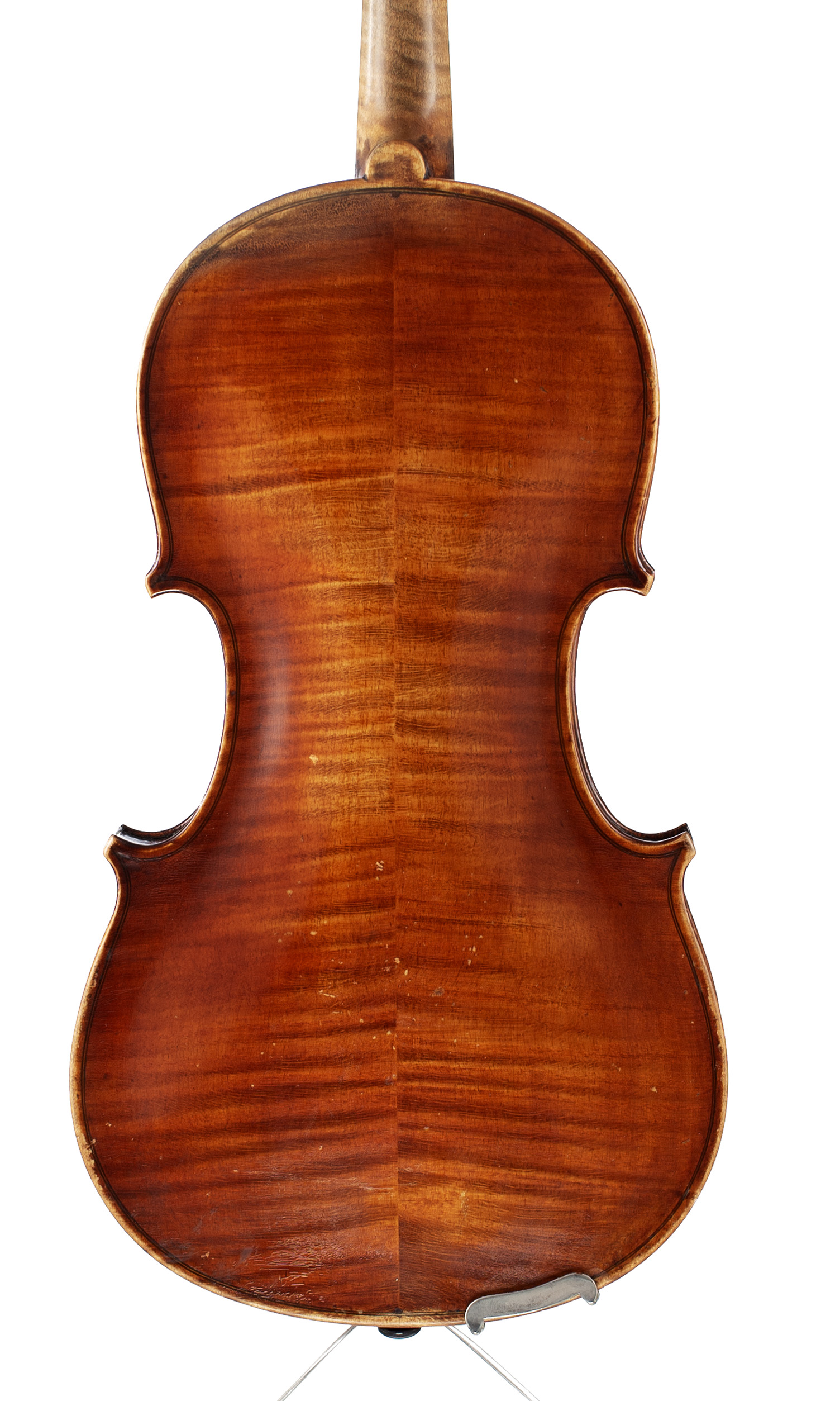 A violin by James Worden, Preston, 1901 — back