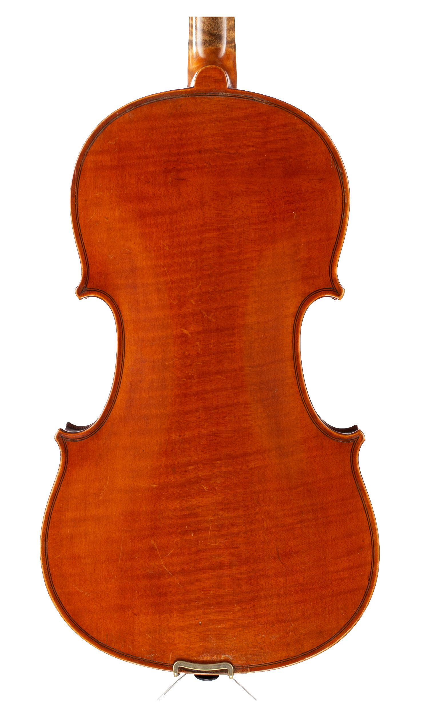 Violin, Workshop of Jérôme Thibouville-Lamy, Mirecourt, circa 1920 — back