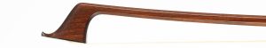 A silver-mounted cello bow, by John 'Kew' Dodd, London — head and frog