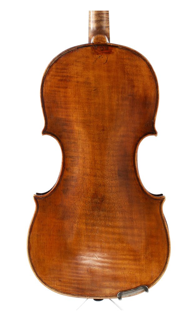 Violin by Joseph Hill, London, circa 1770 — back