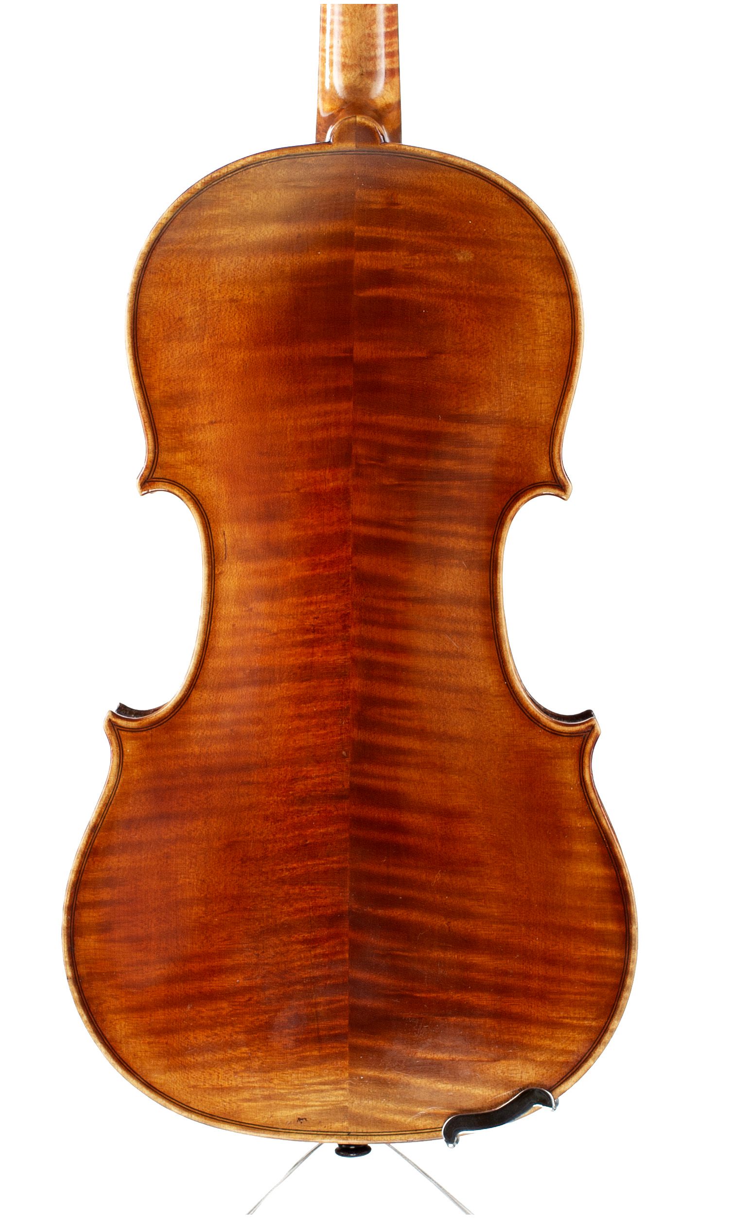 Violin, Workshop of Louis Noebe, Homburg — back