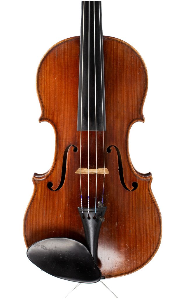 Violin, Workshop of Louis Noebe, Homburg — front