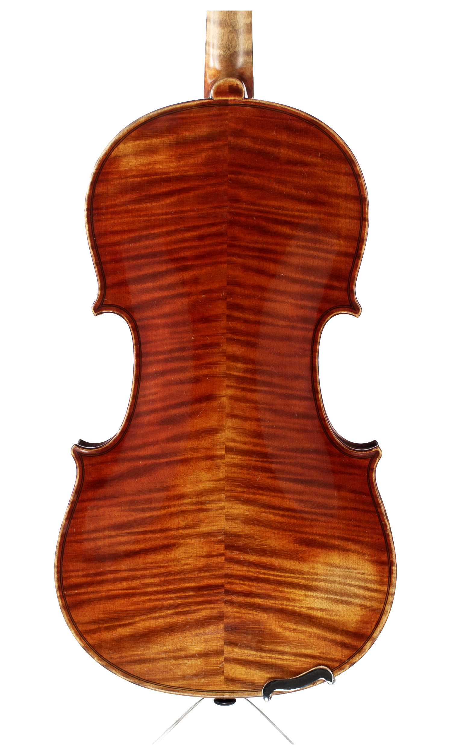 A violin by Albertus Blanchi, Nice, 1910 — back