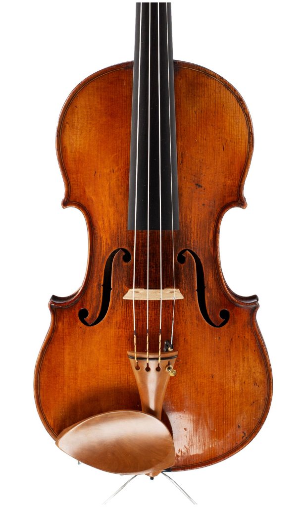 Violin, Workshop of Grandjon, Mirecourt, 19th Century — front