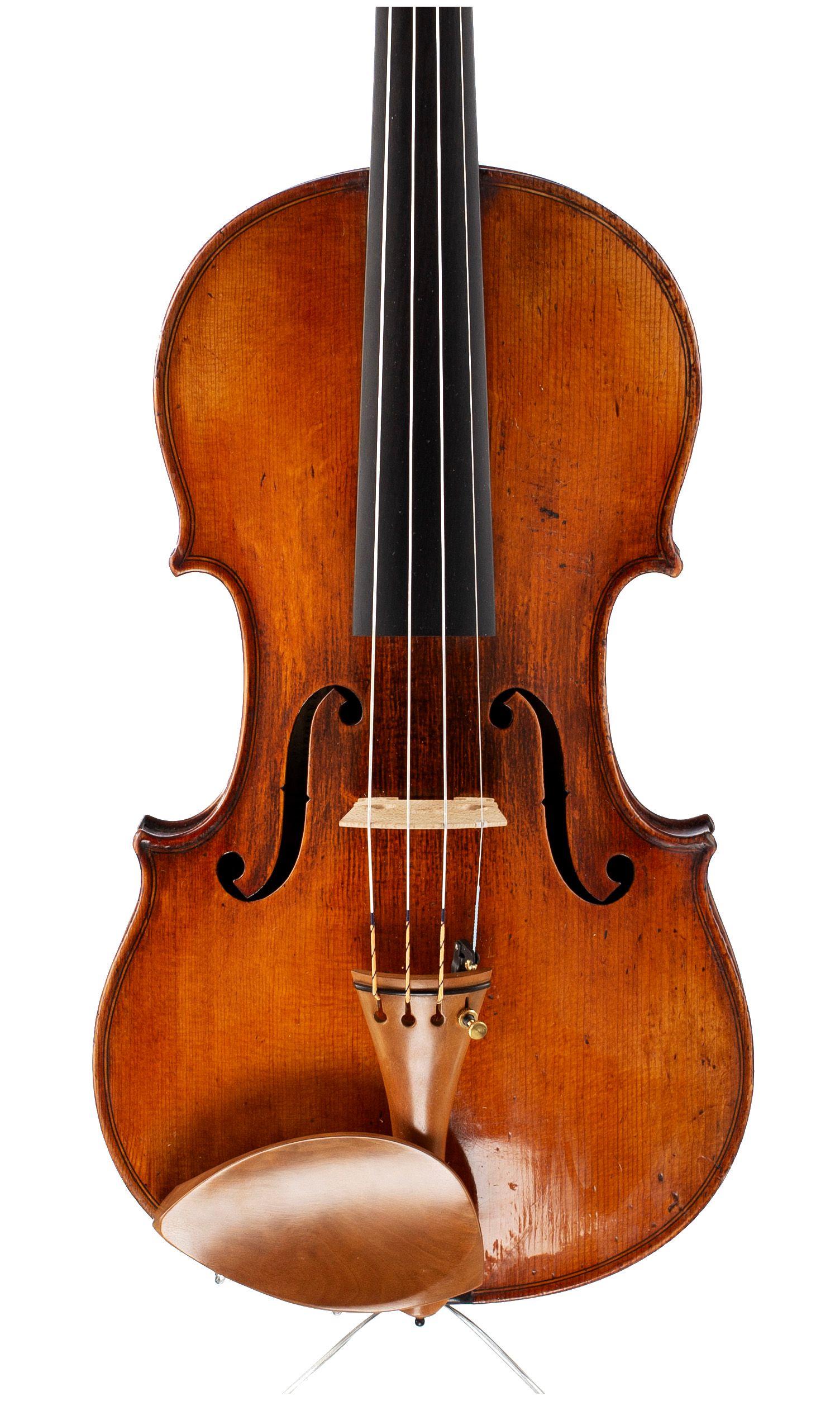 Violin, Workshop of Grandjon, Mirecourt, 19th Century — front