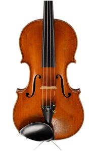 Violin by Paul Alexandre Mangenot, Mirecourt, circa 1900 — front