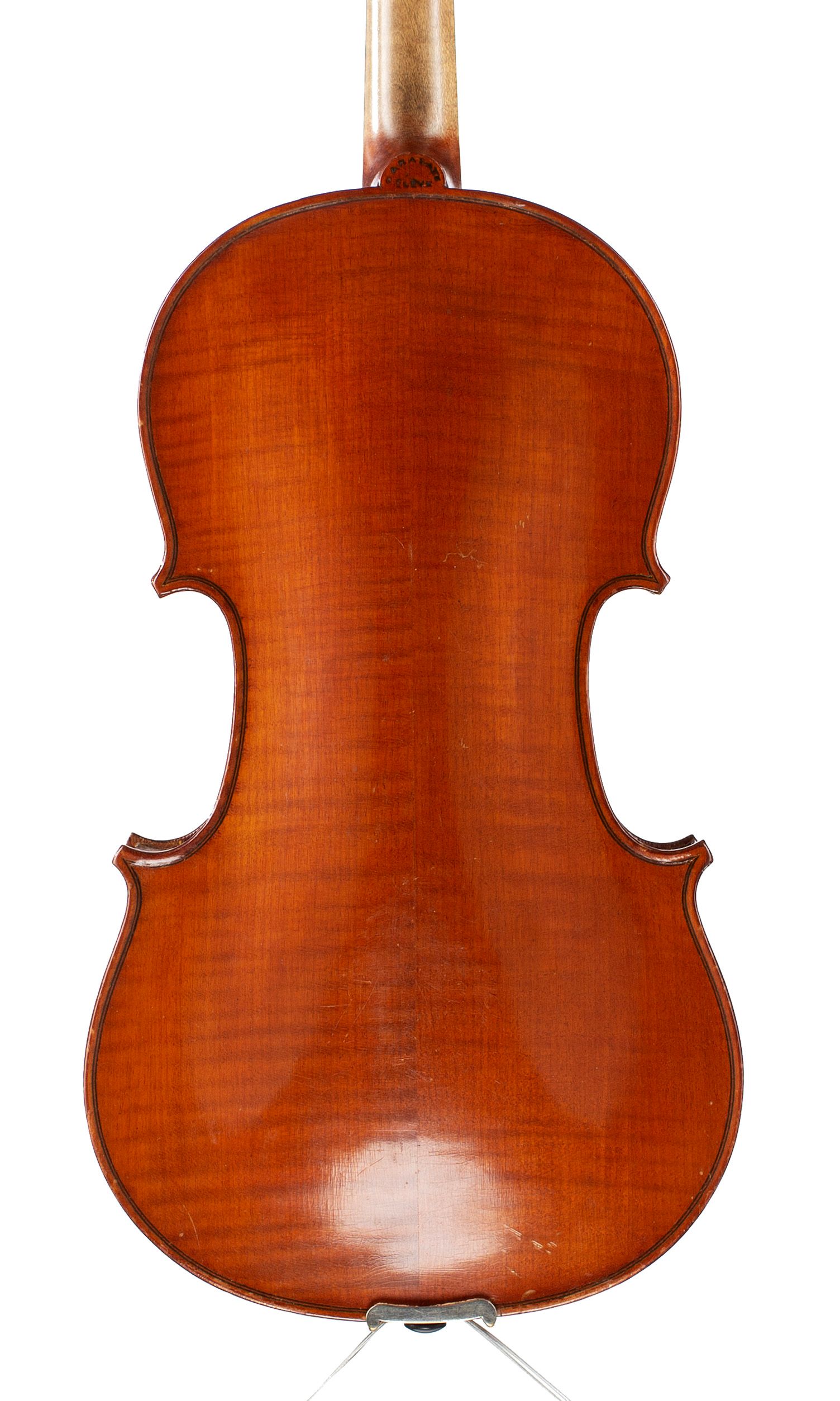 Violin, Workshop of Jérôme Thibouville-Lamy, Mirecourt, circa 1900 — back