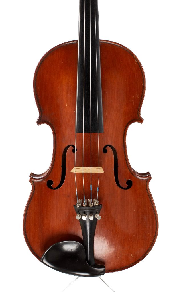 Violin, Workshop of Jérôme Thibouville-Lamy, Mirecourt, circa 1900 — front