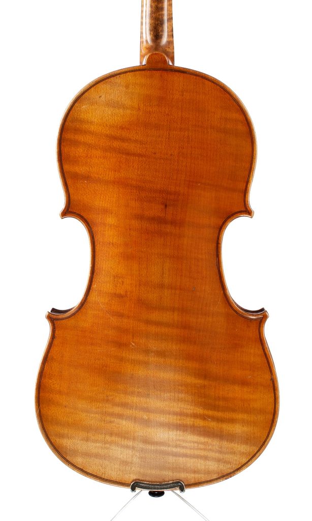 Violin, Workshop of Jérôme Thibouville-Lamy, Mirecourt, circa 1930 — back