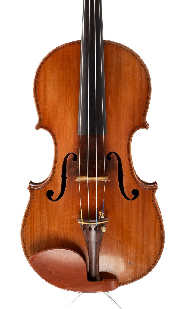 Violin, Workshop of Jérôme Thibouville-Lamy, Mirecourt, circa 1930 — front