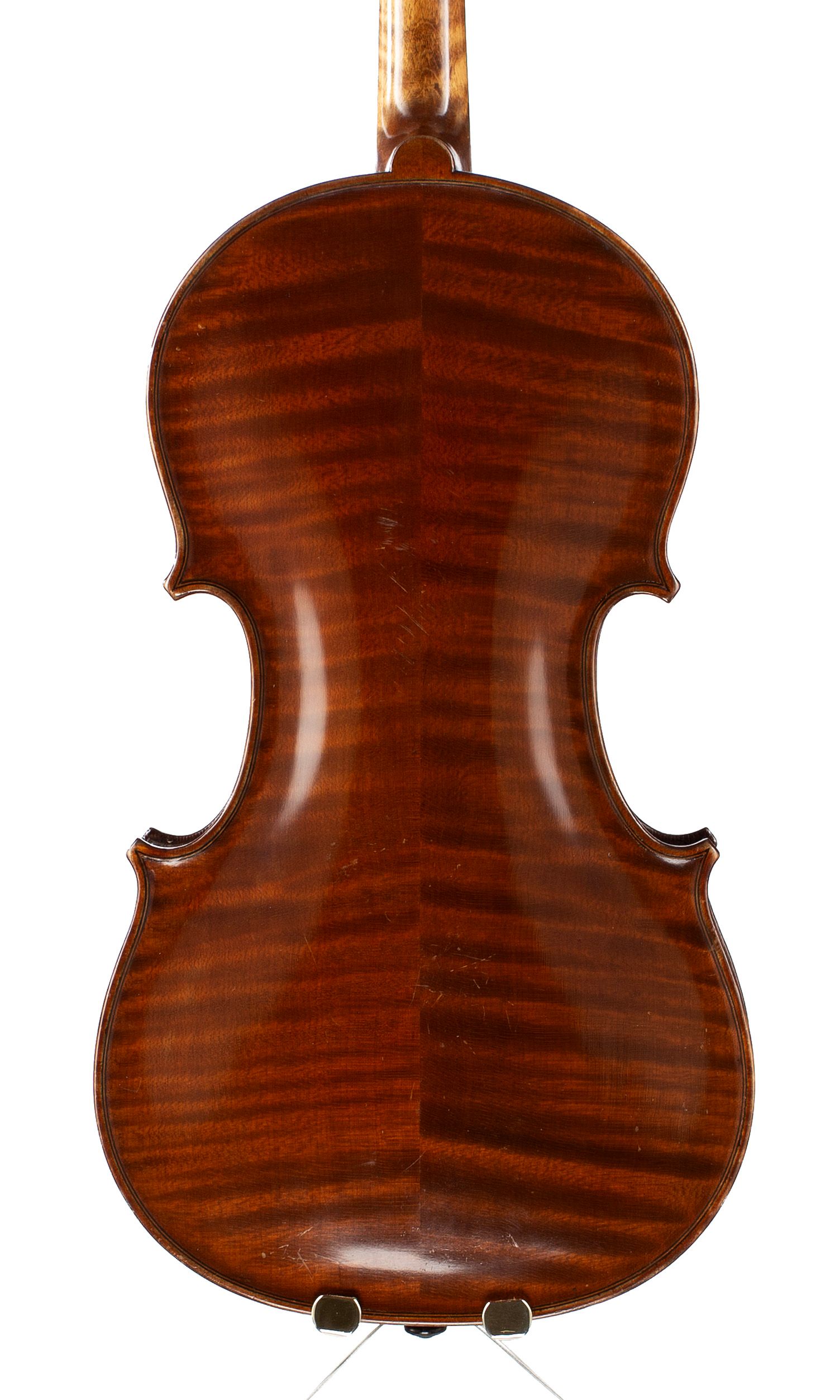 Violin, Workshop of Jérôme Thibouville-Lamy, Mirecourt, circa 1920 — back