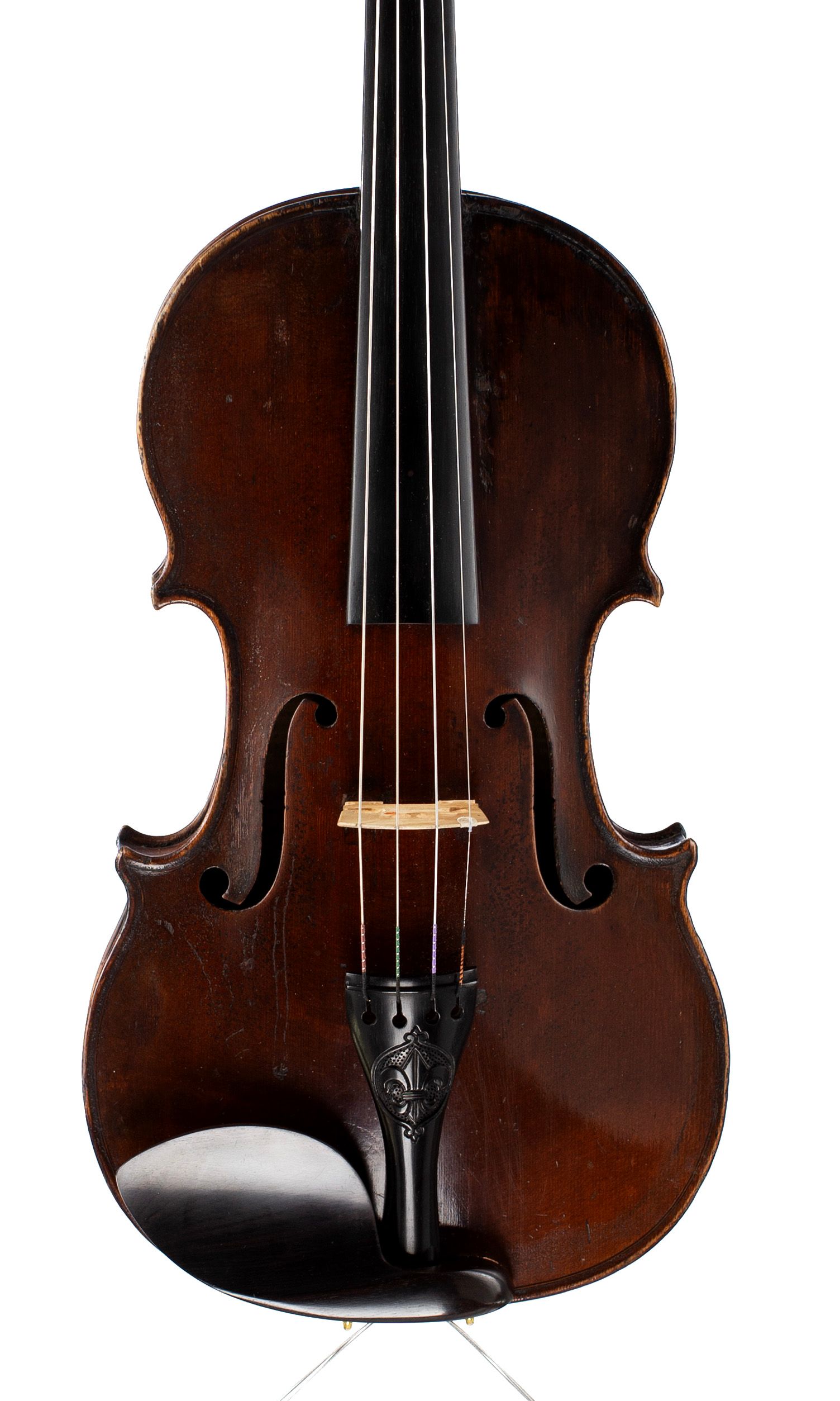 Violin, Workshop of Didier Nicolas Aine, Mirecourt, circa 1820 — front