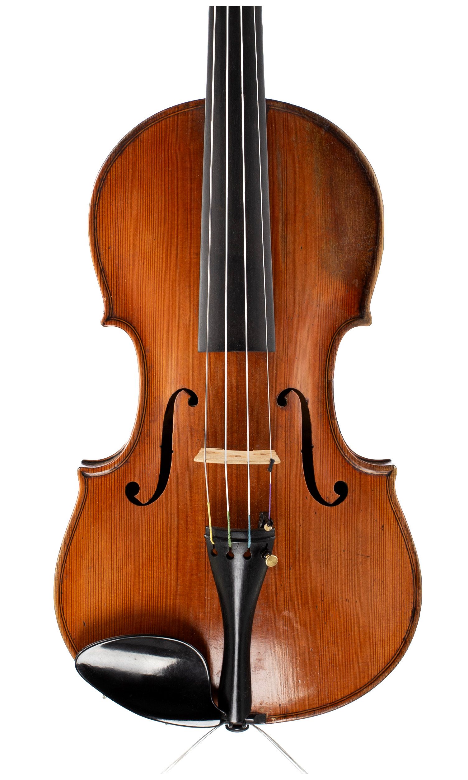 Violin by George Nelson, Clacton on Sea, 1912 — front