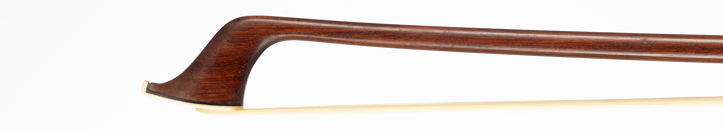 A silver-mounted violin bow by Charles Nicolas Bazin, Paris, circa 1900 — head