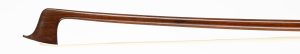 A silver-mounted violin bow by Victor François Fétique, Paris, circa 1920 — head and frog