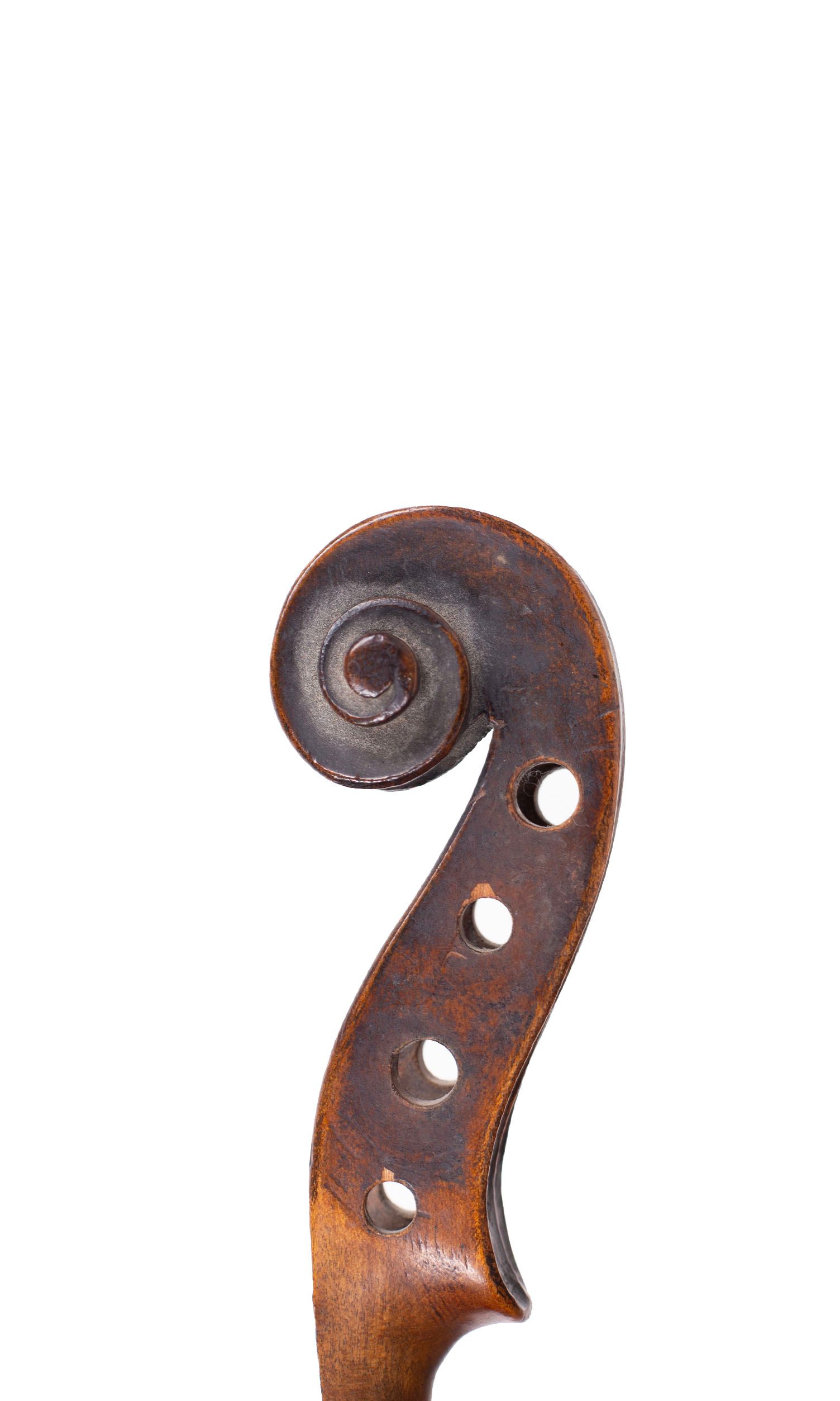 Viola by Arthur Richardson, Devon, 1943 — scroll