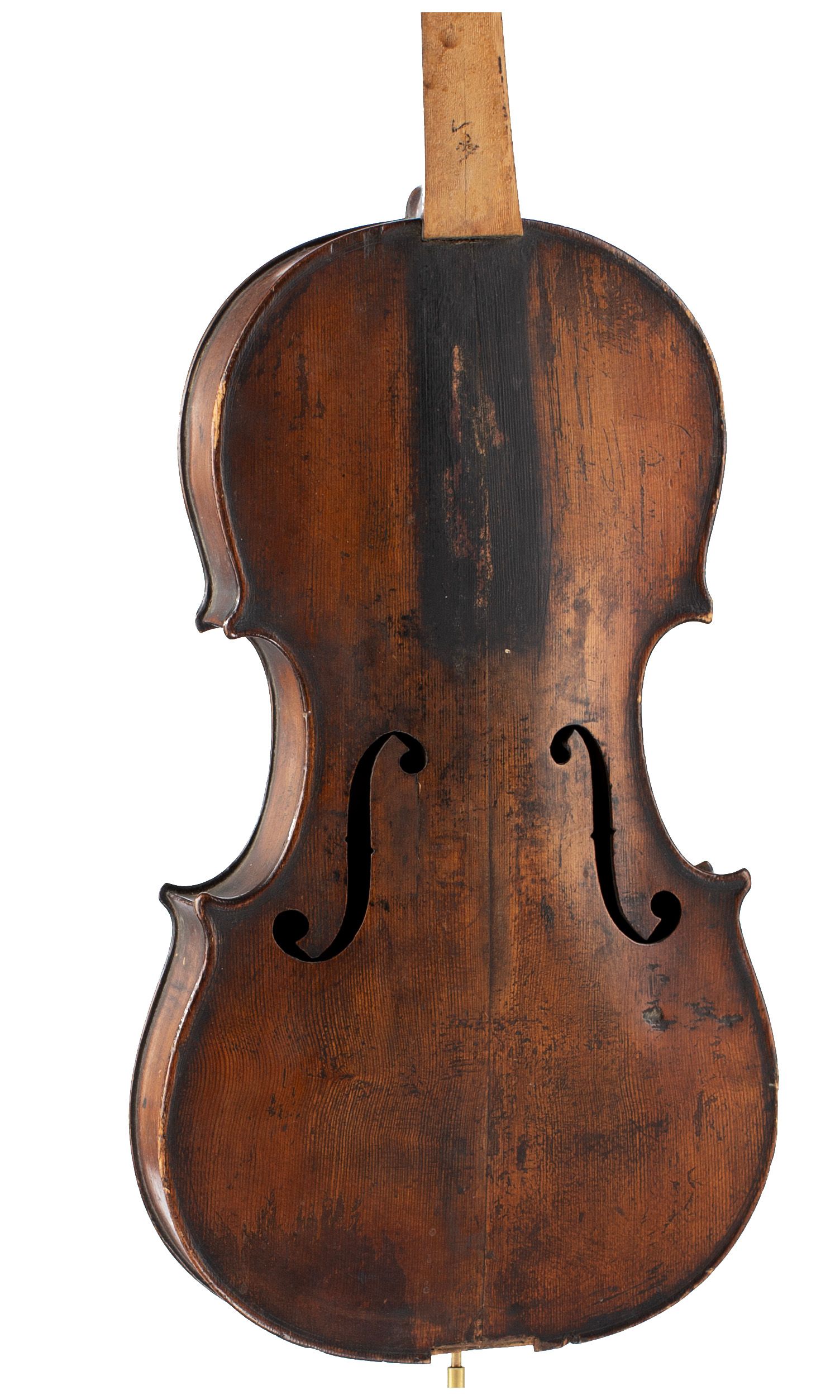Viola by Arthur Richardson, Devon, 1943 — angled view, 20°