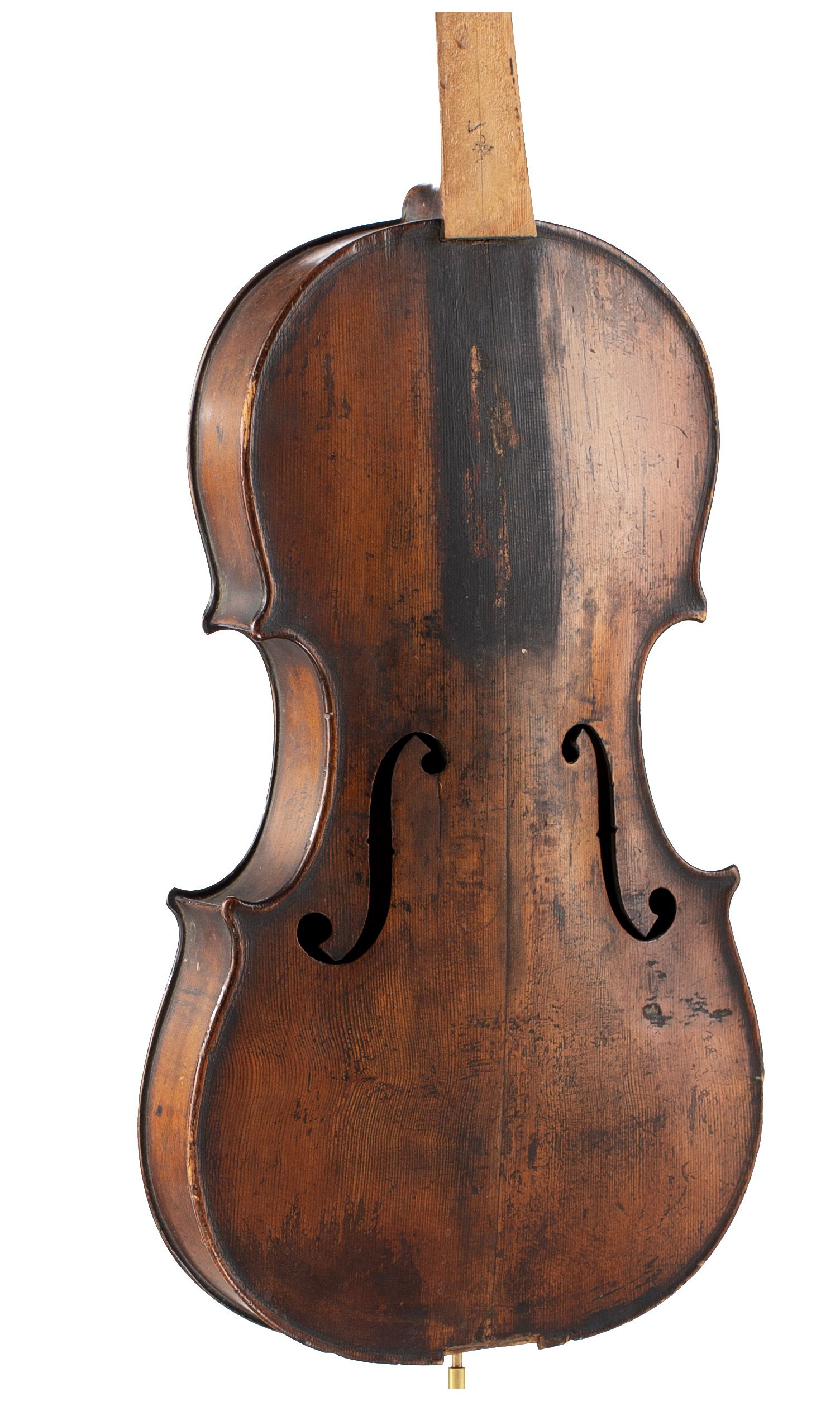 Viola by Arthur Richardson, Devon, 1943 — angled view, 30°